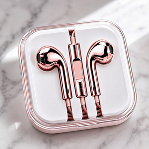 Chrome <b>Silver</b> <b>Wired</b> Earbuds Type C Headphones <b>Wired</b> Earbuds Chrome Earphones Metal Chrome Earphones <b>Silver</b> Headphones Earphone - Product Image 6