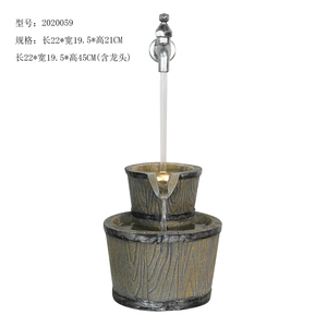 <span class=keywords><strong>Fontaine</strong></span> <span class=keywords><strong>d</strong></span>'<span class=keywords><strong>eau</strong></span> de baril extérieure en résine caractéristique de l'<span class=keywords><strong>eau</strong></span> <span class=keywords><strong>d</strong></span>écoration intérieure et extérieure populaire en bois comme <span class=keywords><strong>fontaine</strong></span> - Product Image 5
