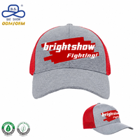 Gorras de Béisbol Personalizadas de 6 Paneles con Malla, Diseño Clásico Colorblock, Certificación BSCI y GRS, para Uso Unisex en Exteriores