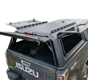 Toit rigide en acier pour pick-up <span class=keywords><strong>Isuzu</strong></span> <span class=keywords><strong>Dmax</strong></span>, accessoires pour la benne, imperméable, rangement, couverture de toit en métal avec fenêtre - Product Image 3