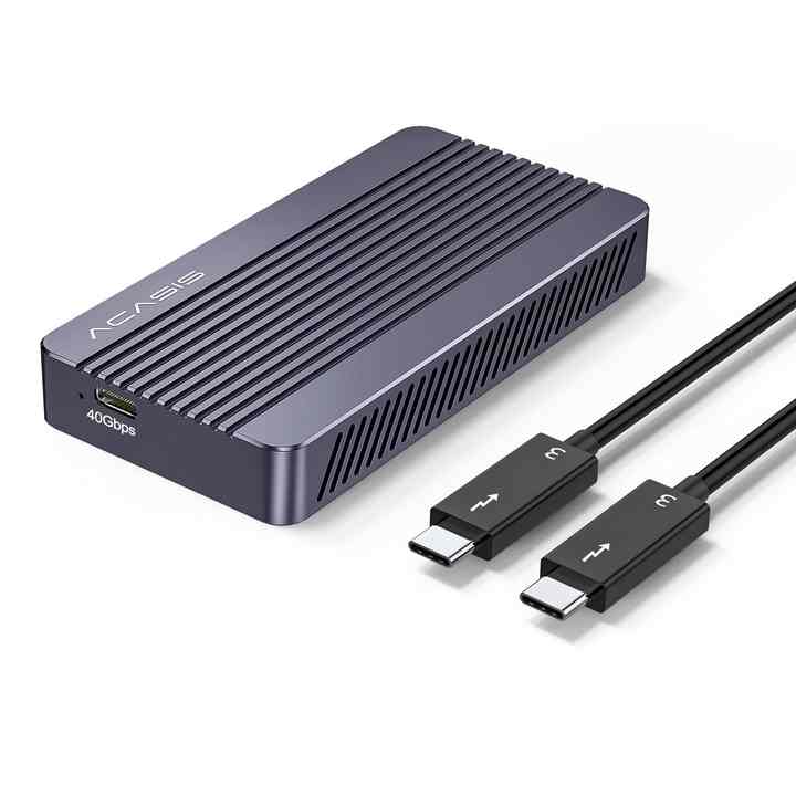 ACASIS Color Box 40gbps External Hard Drive M.2 Nvme SSD Case 