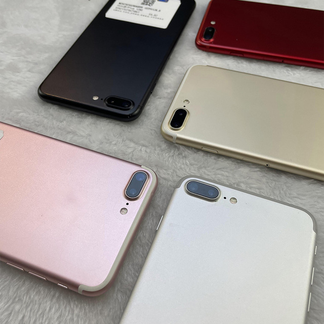Cheap Used Phones 7 Plus Second Hand Original Mobile A+ 32GB Storage Unlocked Low Price Mobile Phone Bulk Used Phones