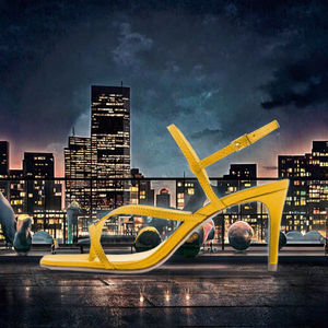 Sandalias de tacón bajo con correa al tobillo y punta cuadrada para mujer, estilo chanclas con tiras, que aumentan la altura, de moda en tallas grandes. - Product Image 2