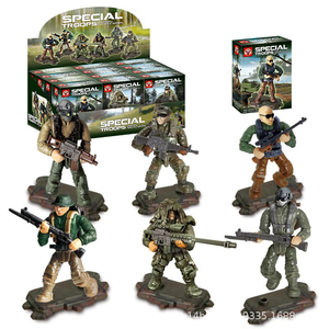 Special Forces Army Combat SWAT Solider Nhân Vật Hành Động Mini 2Inch Đồ Chơi Khối Xây Dựng Có Vũ Khí Và Phụ Kiện - Product Image 3