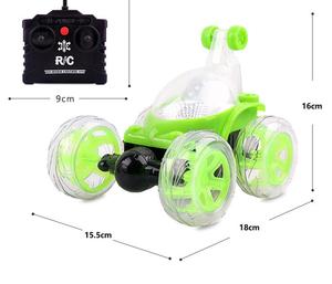 Voiture télécommandée AiJH RC <span class=keywords><strong>Stunt</strong></span> Tipper retournée avec lumières LED clignotantes, roulement à 360 degrés, danse, jouet de voiture télécommandée 2,4 GHz - Product Image 6