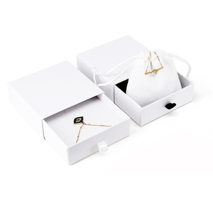 Jewelry Packaging Bracelets Packaging Box Popular Exquisite Bracelet Necklace Jewelry Packaging Drawer Slide Out Cardboard Gift Mailer Box