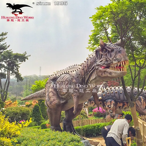 ที่มีคุณภาพสูงที่ทำด้วยมือ <span class=keywords><strong>Dinopark</strong></span> 3D เคลื่อนไหวไดโนเสาร์รุ่น - Product Image 1