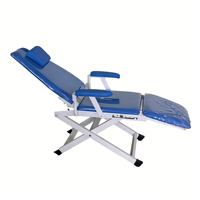 Fauteuil dentaire mobile pliable portable, équipement de fauteuil dentaire mobile
