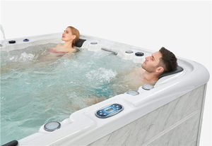 Customized 5 person hotel outdoor whirlpool massage hot <span class=keywords><strong>spa</strong></span> tub sets - Product Image 5