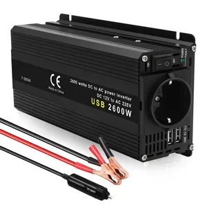 1000W 2600W DC AC 12V 220V jmt Klima sửa đổi Sine Wave Mini Power Inverter