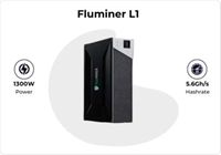 Minería de Criptomonedas de Bajo Consumo 1200W Fluminer L1 5.3Gh/s Scrypt ASIC de Alta Rentabilidad para Dogecoin Litecoin Bells