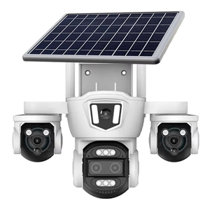 Caméras de <span class=keywords><strong>surveillance</strong></span> CCTV solaires Wi-Fi pour l'extérieur, caméra IP sans fil avec carte SIM pour la sécurité à domicile et au bureau - Product Image 4