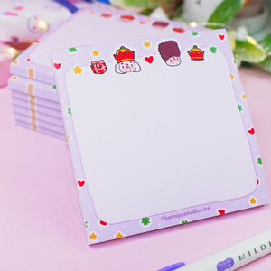 Fabricación de impresión personalizada de alta calidad troquelada 3*3 pulgadas Bloc de notas de papel para hacer lista de papelería - Product Image 1