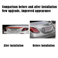 Feux arrière LED de type traversant pour Mercedes-Benz Classe E W213 2016-2021 – Kit d'amélioration et d'accessoires de modification pour véhicules (paire)