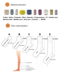 Vớ Không Thấm Nước Cho Thể Thao Ngoài Trời Chạy Đi Xe Đạp Đi Bộ Đường Dài Unisex Mắt Cá Chân Crew Đầu Gối Vớ Cao - Product Image 6
