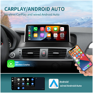 Radio para Auto KLYDE de 10.25/12.3'' con Android 13 para <span class=keywords><strong>BMW</strong></span> X3/<span class=keywords><strong>X4</strong></span> (F25/F26/E83) 2006-2017 con CarPlay Inalámbrico, Pantalla Estéreo RGB - Product Image 4