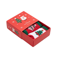 Boîte d'emballage personnalisée pour vêtements et chaussettes pour enfants, de haute qualité, recyclable, impression personnalisée avec gaufrage et laminage mat