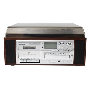 Plateau tournant en vinyle de grande taille, livraison gratuite, lecteur grophone avec Cassette, USB SD play, enregistrement et <span class=keywords><strong>CD</strong></span>, <span class=keywords><strong>RADIO</strong></span> - Product Image 3