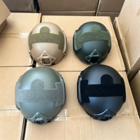 Meilleures ventes - Casque de sécurité tactique de terrain ABS à réaction rapide, protection ABS, casque balistique 3A en UHMWPE, casque rapide 3A