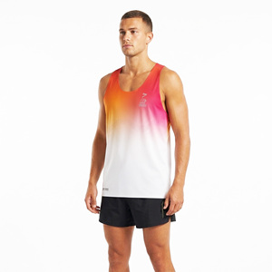 Camiseta Deportiva Profesional para Maratón, con Ventilación Láser y Absorción de Humedad, para Entrenamiento en Clima Cálido - Product Image 1