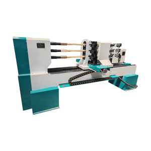 Quá trình 3 cái tại một thời gian tự động CNC máy tiện gỗ CA-1516 3 trục 6 lưỡi máy tiện gỗ với giá thấp - Product Image 1