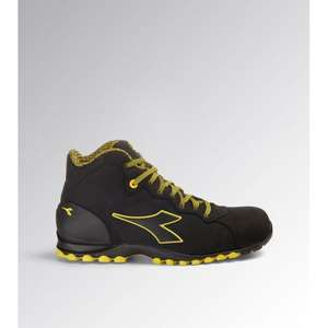 Chaussures de sécurité Diadora Beat Da2 Mid S3S Fo Hro Sr noires avec embout en acier antidérapant pour hommes, taille 43 - Product Image 1