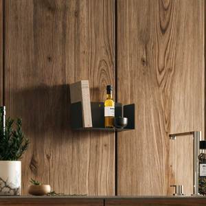 Estante de Pared Metálico Magnus de 30 cm, Acero con Recubrimiento en Polvo Mate, Moderno, para Sala de Estar, Cocina, Estantes de Almacenamiento - Product Image 1