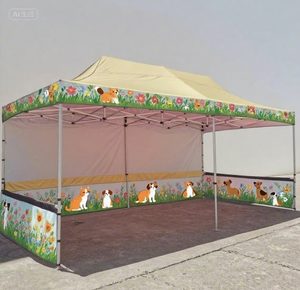 <strong>10</strong> X <strong>10</strong> Advertising Promotion Popup Trade Show Gazebos Stretch Tents Camping Outdoor Heavy Duty Waterproof - Product Image 6