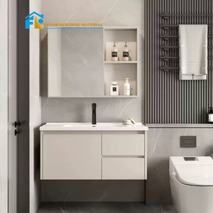 Venta caliente Vanidades de <span class=keywords><strong>baño</strong></span> blancas sólidas para la casa Gabinetes modernos <span class=keywords><strong>Muebles</strong></span> de <span class=keywords><strong>baño</strong></span> de <span class=keywords><strong>diseño</strong></span> - Product Image 3