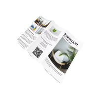 Service d'impression de brochures et de prospectus de catalogue d'entreprise en Chine, finition de surface fantaisie personnalisée, papier coloré, impression de livres, papier d'art, imprimante