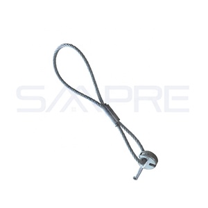 ลวดสลิงเหล็กเคลือบสังกะสีรุ่นใหม่ล่าสุด พร้อมห่วงยกและชุดคลัตช์ ทนทาน ป้องกันการกัดกร่อน - Product Image 6