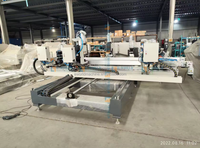 Ligne de machines de soudage et de nettoyage des coins CNC pour cadres de fenêtres UPVC, pour la fabrication de fenêtres de luxe en série