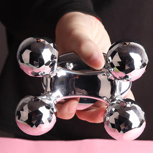 Mini-masseurs créatifs à vibration et pétrissage, vente en gros d'usine, avec 4 têtes, adaptés pour le cou, la taille, les épaules et les jambes. - Product Image 3