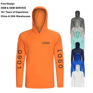 Maglietta Rash Guard con Logo Personalizzato, Protezione Solare UPF 50+ per Uomo, Camicia da Pesca Personalizzata, Maglia a Maniche Lunghe in Poliestere per Escursionismo e Attività all'Aperto - Product Image 1