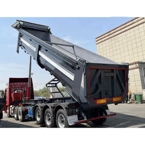 Diferentes estilos de servicio pesado agradable 50-80 toneladas hidráulico 3 <span class=keywords><strong>ejes</strong></span> <span class=keywords><strong>4</strong></span> <span class=keywords><strong>ejes</strong></span> 5 <span class=keywords><strong>ejes</strong></span> <span class=keywords><strong>basculante</strong></span> volquete trasero remolque para la venta - Product Image 5