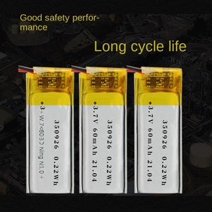 XHC 350926 3.7V 60mAh Semi-solid State 500-Cycle Battery for <b>Toys</b> Power Tools Home Appliances Consumer Electronics - Product Image 6