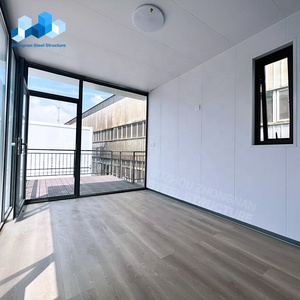 Kundenspezifisches Luxus Modulares 20ft Büro 2 Etagen Mobilheim 2 3 Schlafzimmer Tragbares Vorgefertigtes Containerhaus mit Toilette - Product Image 5