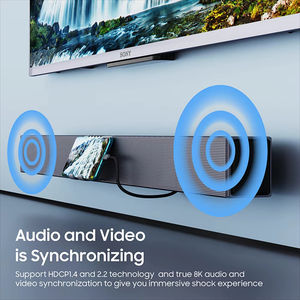 Кабель ZONG <span class=keywords><strong>USB</strong></span>-C – DisplayPort 1.4, 8K 60 Гц, 4K 120 Гц, односторонняя передача аудио, для офисных ноутбуков - Product Image 4