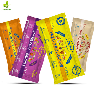 Tùy chỉnh in lại bên con dấu gối Bao bì túi nhựa lá granola Nut sô cô la protein năng lượng thanh wrapper - Product Image 4