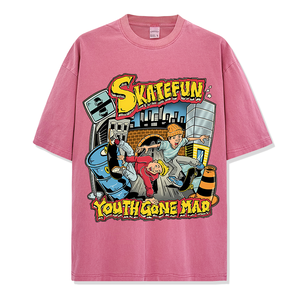 Fabricants T-shirt à impression Dtg personnalisée pour hommes American <span class=keywords><strong>Street</strong></span> Style Casual Graphic T Shirts - Product Image 3