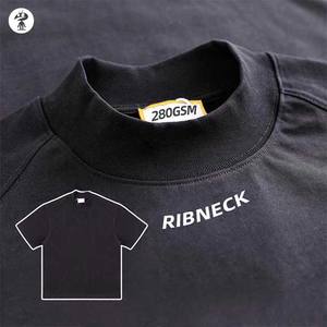 เสื้อยืดผู้ชายสั่งทำพิเศษ ผ้าฝ้าย 100% คุณภาพหรูหรา ทรงโอเวอร์ไซส์ ดีไซน์ไหล่ตก เสื้อเปล่าสไตล์สตรีทแวร์ วินเทจ พิมพ์ลายเสื้อยืดสำหรับผู้ชาย - Product Image 1