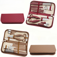 Kit de Manucure et Pédicure Professionnel 42 Pièces en Acier Inoxydable avec Coupe-Ongles, Râpe à Callosités et Grattoir pour Soin des Pieds – Marque Privée