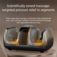 Nouveau Masseur de Pieds Électrique 2026 à Balancement, Massage Shiatsu des Tissus Profonds, Compression et Chauffage, Appareil de Soin des Pieds avec Télécommande