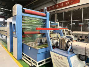 Extrudeuse de fil de raphia industrielle en plastique à vis unique Ligne d'extrusion de fil <span class=keywords><strong>plat</strong></span> PP Presse à balles Machine de fabrication de <span class=keywords><strong>corde</strong></span> en vente - Product Image 4