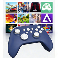 Manette de jeu sans fil Shanwan Q34B 1000Hz pour NS Switch/PC/Android/IOS avec joystick à effet Hall, compatible HID X-input