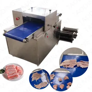 Mesin pengiris daging segar mini fitting merek tinggi mesin fillet payudara ayam alat pengiris daging segar Jepang