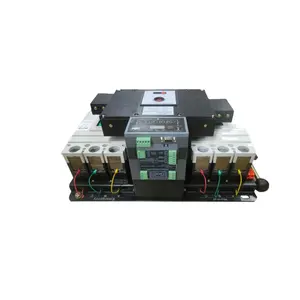 Kostenlose Probe 63A, 100A, 225A, 400A, 630A, 800A, 1250A 220V AC 50Hz automatischer Umschalter für Generator