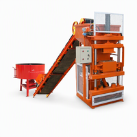 Machine à fabriquer des blocs RPT1-10, petite machine entièrement automatique pour la fabrication de briques en argile, machinerie de fabrication de briques automatique