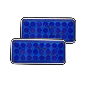 Luz de freno <span class=keywords><strong>LED</strong></span> Universal de 12V, nueva lámpara estroboscópica trasera cuadrada <span class=keywords><strong>para</strong></span> piloto de parada de <span class=keywords><strong>remolque</strong></span> de camión y función intermitente de advertencia de marcha atrás - Product Image 3