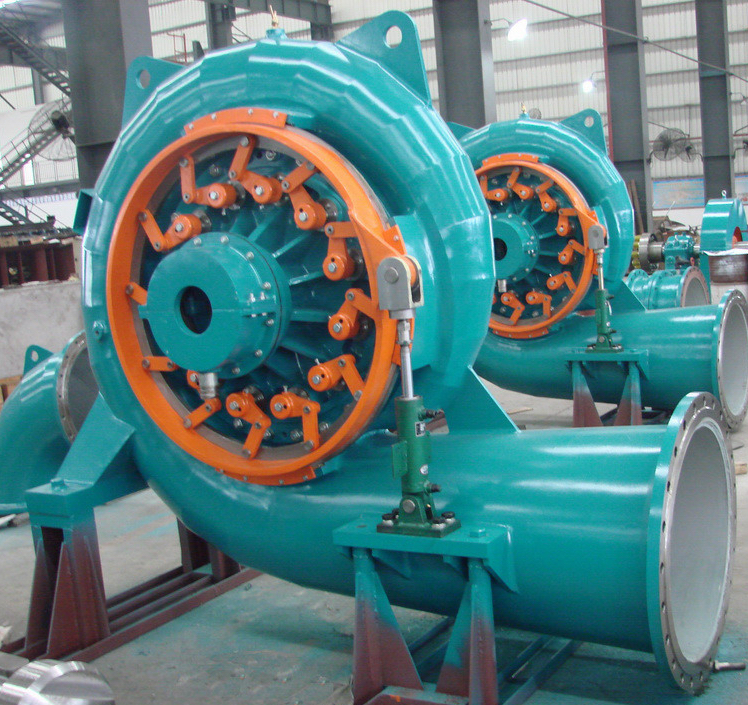 small hydro power plant/ water turbine generator unit